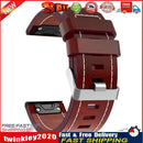 Leather Thread Watch Band Bracelet Strap 26mm for Garmin Fenix 3 Fenix 5X Newly