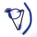 Folding Jumping Rope Ball Glowing One Foot Skip KIds Fitness Toys (Blue) Newly