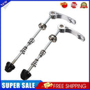 Pair Bike Bicycle Cycling Wheel Hub Skewers Quick Release Bolt sliver