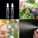 250ml Transparent Cosmetic Spray Bottle With Cover Beauty Watering Makeup M2T7