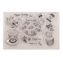 1PC Cartoon Cutting Dies And Stamp Set Clear Stamps Embossing 0 Q4D6 C0C9