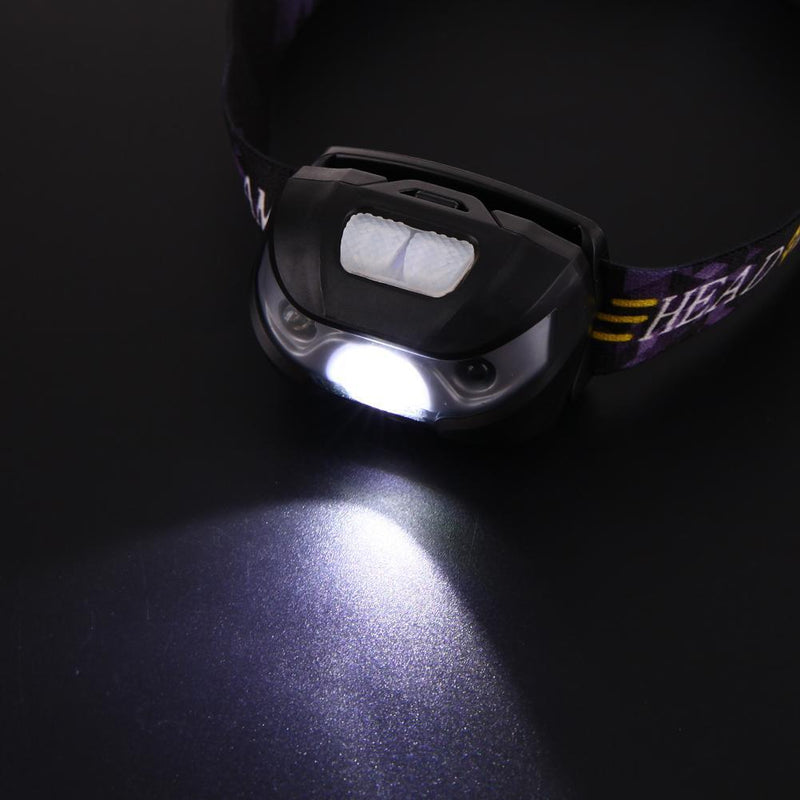 LED Motion Sensor Headlights Headlights USB Rechargeable Head Flashlight