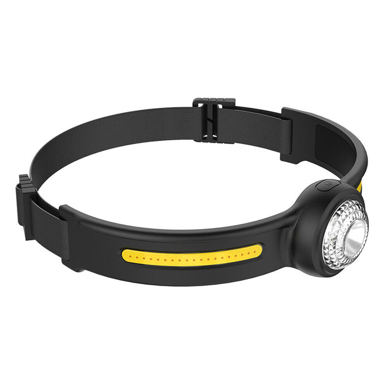 XPG3+COB LED Head Lamp 550lm 6 Modes Waterproof Torch Work Headlight for Ca