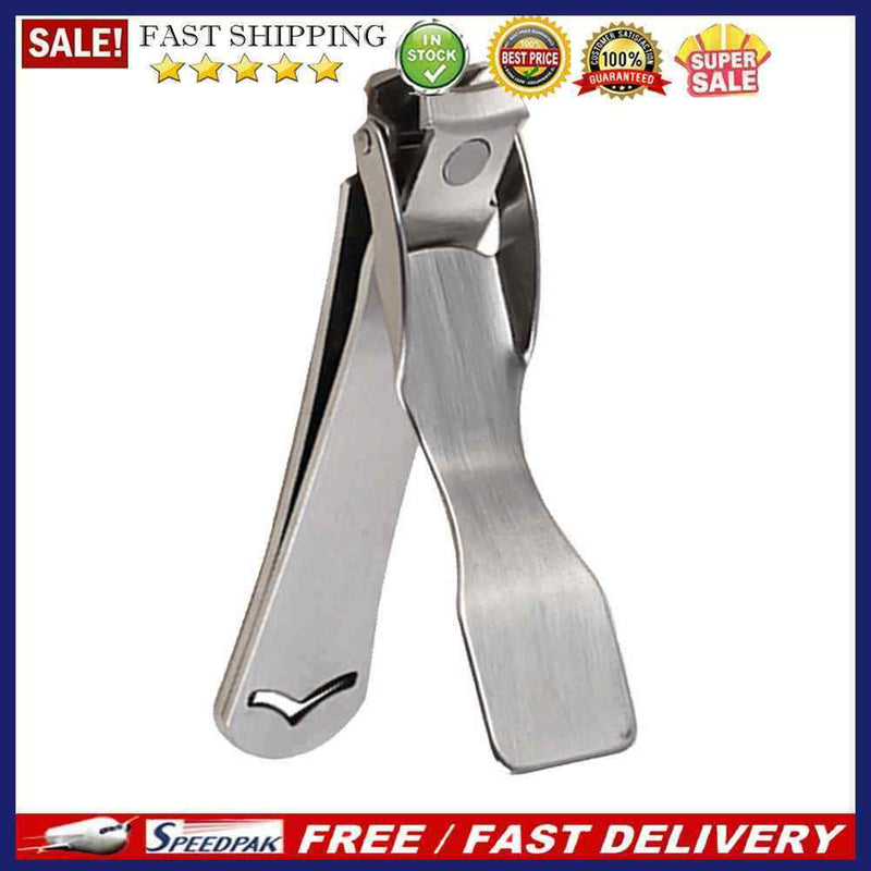 Stainless Steel Splash-Proof Nail Clippers Fingernail Scissors Toenail Cutter