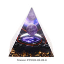 Energy Generator Orgone Pyramid Crystal Meditation Yoga Spiritual Stone (B)