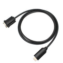 1.5m HDMI Male to VGA Male Cable for Computer Monitor Projector TV Game Console