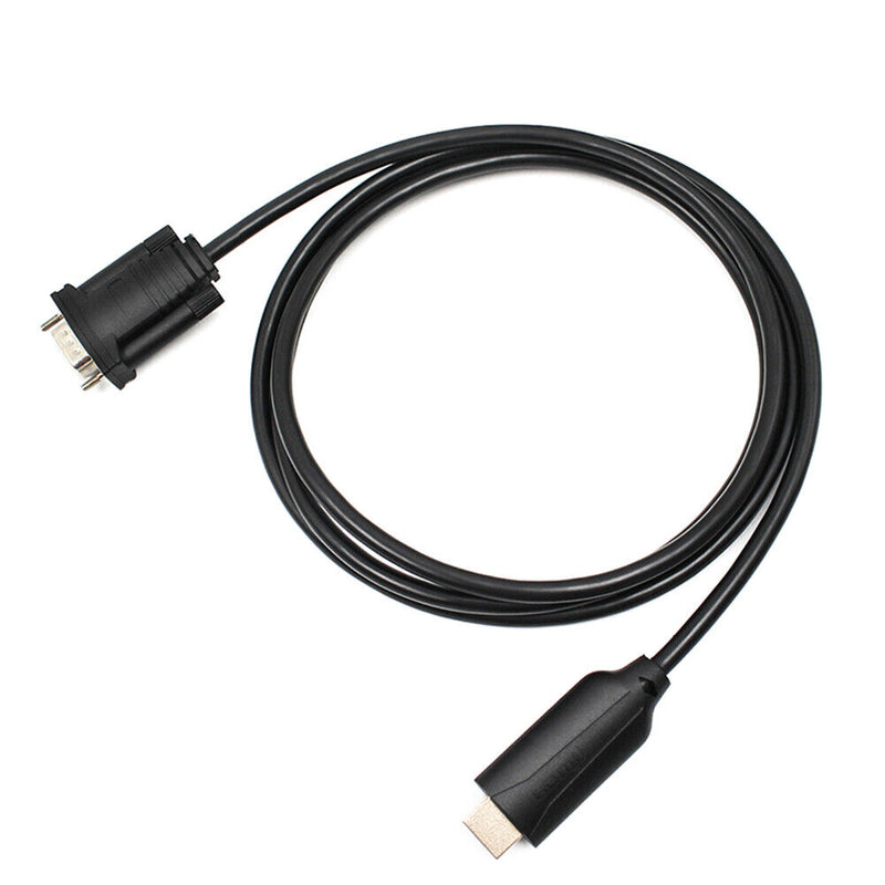1.5m HDMI Male to VGA Male Cable for Computer Monitor Projector TV Game Console