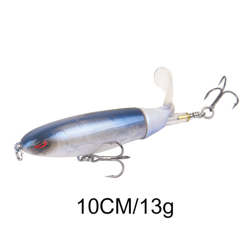 5x Whopper Popper 10cm 13g Lure Topwater Artificial Fishing Bait for Freshwater