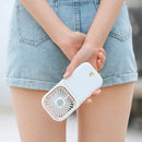 Mini Fan Portable Folding USB Rechargeable with Power Bank Desk Handheld Fan