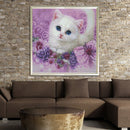 Cute Little Cat 5D Diamond DIY Painting Craft Kit Home Decor Newly