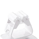 Self-Adhesive Wall Mounted Mop Clip Holder Seamless Hanging Bracket (White)