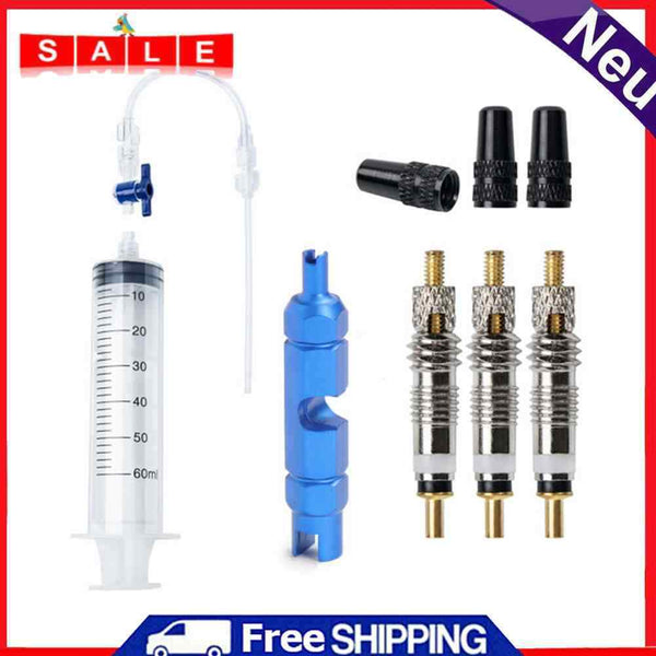 Bike Tyre Repairing Sealant Injector Tools Cycling Tire Maintenance Liquid Tool