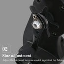 Portable Fishing Wire Spool Winder Lightweight Fishing Line Spinning Reel Newly