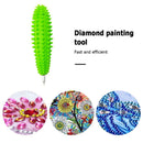 DIY Rhinestones Picker Point Drill Pen Diamond Painting Tool (Dark Green)