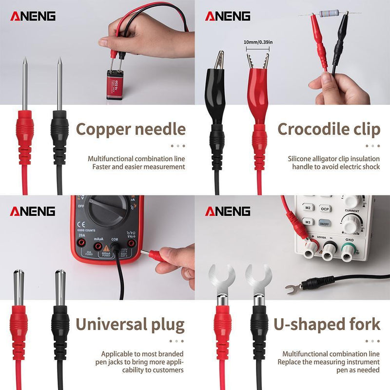 18pcs Universal Multifunctional Multimeter Test Line Set with Screwdrivers