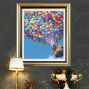 5D Balloon House Diamond Painting Embroidery DIY Cross Stitch Home Decor