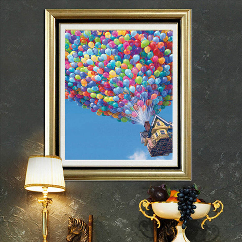 5D Balloon House Diamond Painting Embroidery DIY Cross Stitch Home Decor