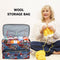 Yarn Storage Bag Large Knitting Tote for Thread Crochet Hooks Needles Organ