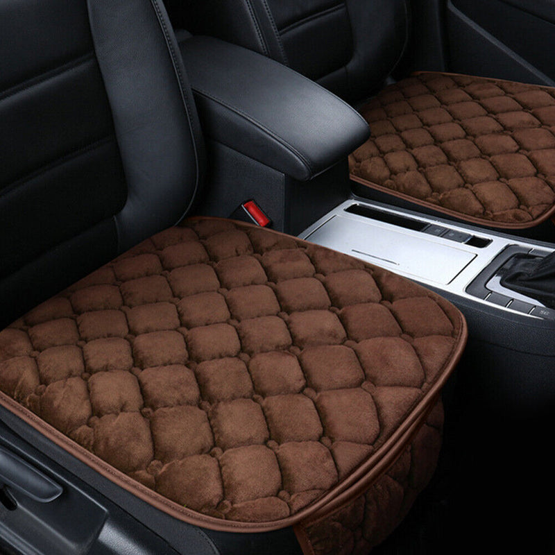 Car Seat Cover Non Slip Winter Warm Auto Protector Mat Pad Plush Seat Cushion