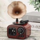 Retro Phonograph Shape Music Box Classical Art Decor Music Box Crafts Gift Home