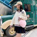 Female Fluffy Solid Color Shoulder Bag Women Casual Chain Small Shoulder Handbag
