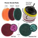 Rod Abrasive Tools Polishing Pad Drill Brush Scouring Pads Polishing Tool