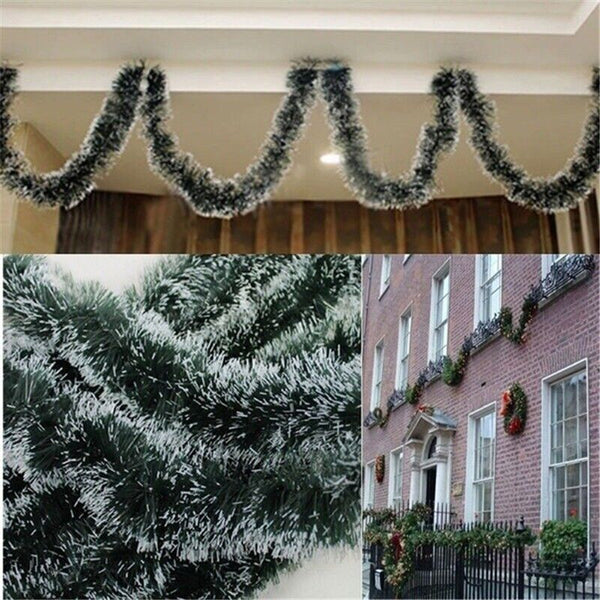 2M Christmas Tinsel Garland Xmas Sparkly Tree Ornament Home Party Hanging Decor