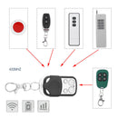 5pcs 4 Buttons 433MHz Remote Control Duplicator for Gate Garage Door Opener