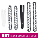 4/6 Inch Chainsaw Chain Chain Guide Plate Chainsaw Chains and Chains Guide Plate