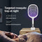 Mosquito Swatter Electric Flies Insect Killer Bug Zapper Racket B1K9