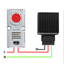 0-60 Degree Cabinet Mechanical Temperature Controller Thermostat (Red) Newly
