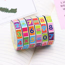 Cylindrical Mathematics Number Cube Learning Education Calculate Games Toys Gift