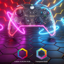 BIGBIG WON C1 Wired Gamepad RGB PC Controller for Switch PS4 PS5 Console Newly