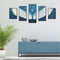 5 Panels Diamond Painting DIY Full Round Drill Mosaic Picture Home Decoration