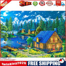 11CT Stamped Cross Stitch Needlework Embroidery Craft (SZX18 Rhine Town)