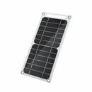 Travel Mobile Power Bank Solar Panel Charger With USB Port Emergency Survival