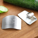 Chop Slice Shield Stainless Steel Cut Vegetable Hand Protector Finger Guard