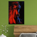 5D DIY Full Round Diamond Painting Horse Rhinestone Embroidery Wall Art Crafts