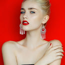 Ethnic Tassels Earrings Boho Retro Travel Holiday Women Pendant Earrings