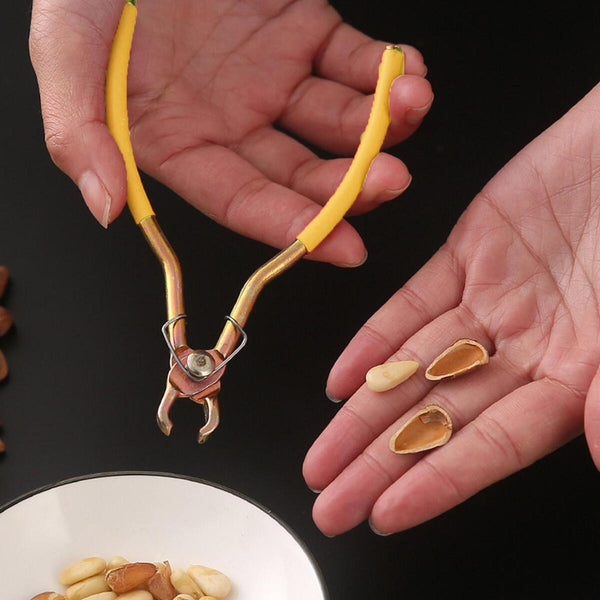Pine Nuts Clip Sturdy Clip Sheller Iron Multifunctional Tool for Nuts Nut Clip#