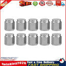 10pcs Chrome Copper Car Motorcycle Wheel Tire Valve Stem Caps Dust Covers Newly