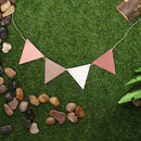 Leather Banners Bunting Garland Camping Tent Pennant Outdoor Hanging String Flag