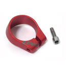 31.8mm Bicycle Saddle Seat Tube Clamp MTB Road Bike Seatpost Clamps (Red) Newly