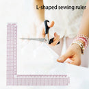 L Shape Sewing Patchwork Quilting Ruler Acrylic Clothing Garment Cutting Ru