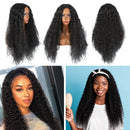 Line Women's Clothing Full Wig Curly Hair Wig Women's Wig Long Roll Curly Hair