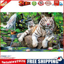 5D DIY Full Drill Diamond Painting Tigers Family Cross Stitch Embroidery