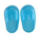 2PCS Blue Clear Silicone Ear Cover Hair Dye Shield Protect Salon Color  Newly
