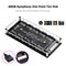 10-Port RGB Fan HUB SATA Power 5V 3PIN ARGB Extension Splitter for Gigabyte MSI