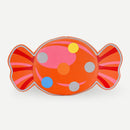 Cute Candy Crossbody Bag Girls Kids PU Shoulder Small Money Pouch (Orange)