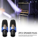 20x 4 Pole Audio Speaker Plugs Twist Lock Connectors for Neutrik NL4FC